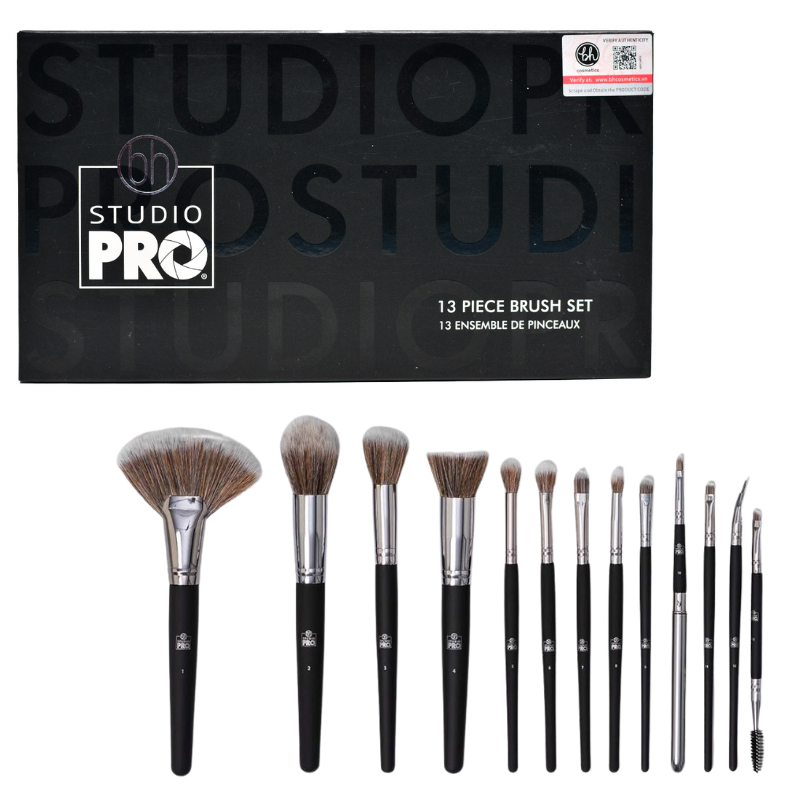 Bộ Cọ Trang Điểm 13 Cây BH COSMETICS Studio Pro BHBO31